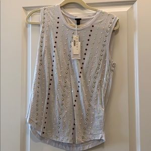Sequins detail JCrew tee